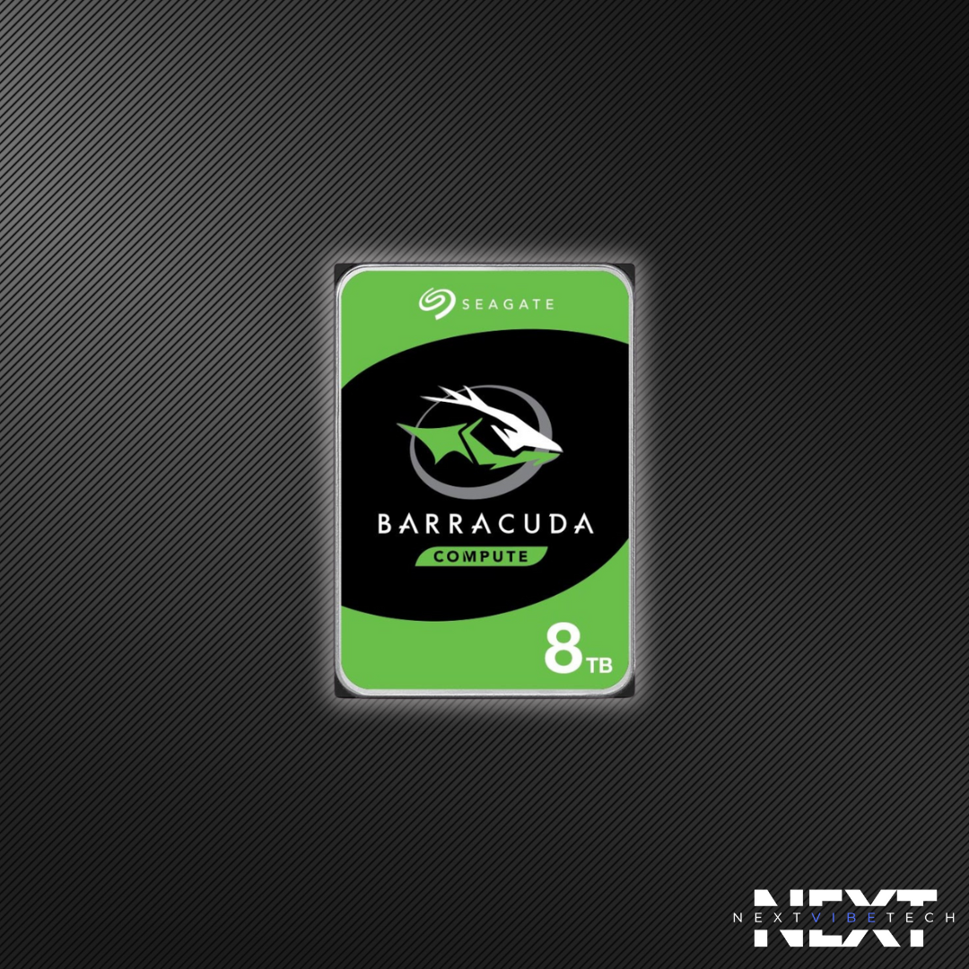 Seagate BarraCuda 8TB 3.5" SATA III Hard Drive