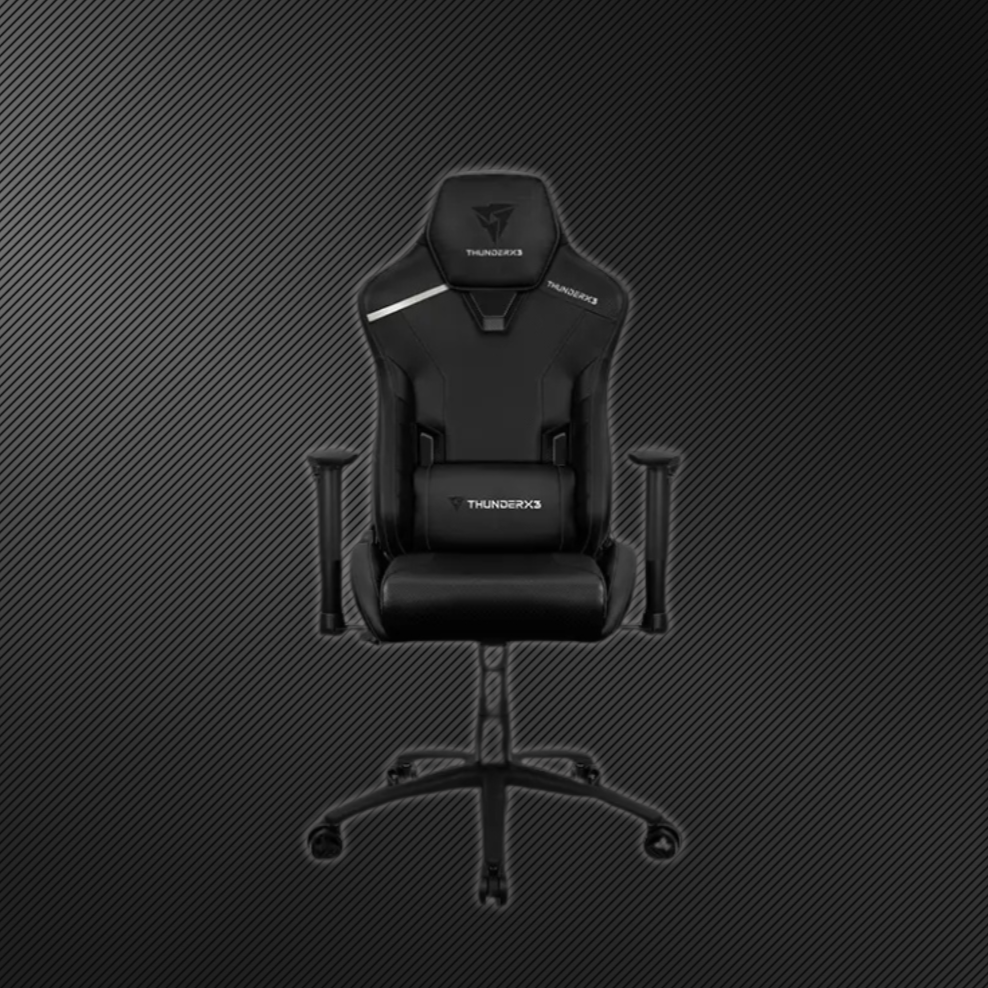 ThunderX3 TC3 Gaming Chair (BLACK) - Ultimate Comfort and Style for Gamers