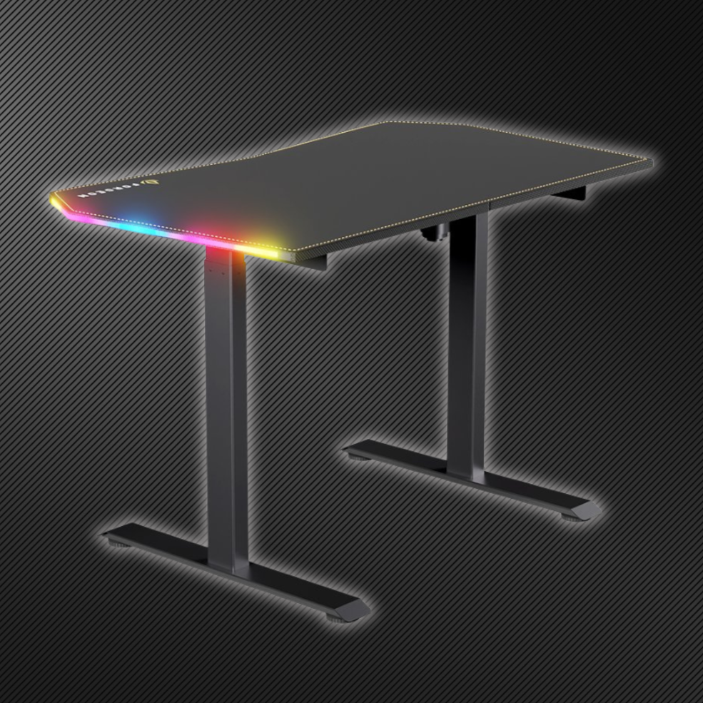 Forgeon Battleground Height-Adjustable Gaming Desk – Elevate Your Gaming Experience