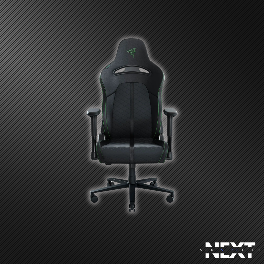 Razer Enki X Gaming Chair - Ergonomic Comfort and Durability for Extended Gaming Sessions