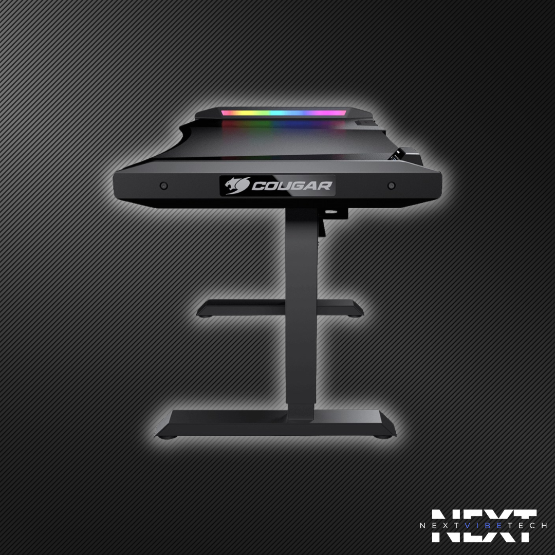 COUGAR Mars Pro 150 Gaming Desk with USB 3.0 Type-C, HDMI Extension & RGB Lighting